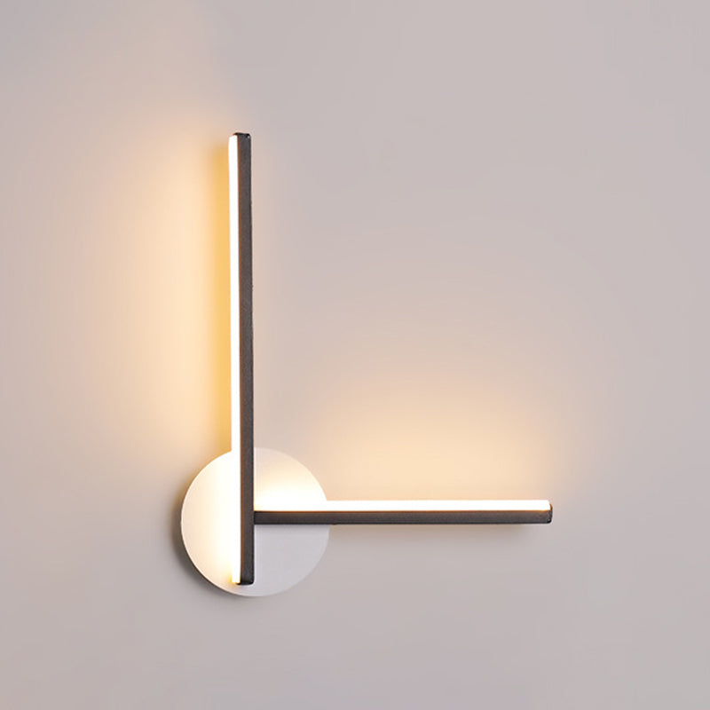 Lampade a sconde lineari in stile minimalista moderno lampade a parete in metallo