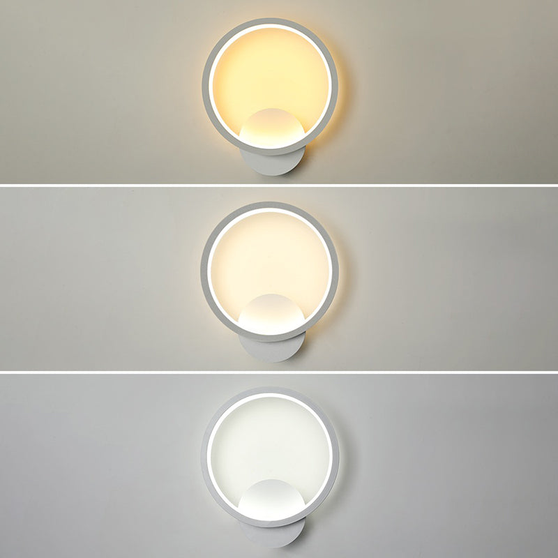 Modern Minimalist Style Linear Wall Sconce Lights Metal Wall Mounted Lamps