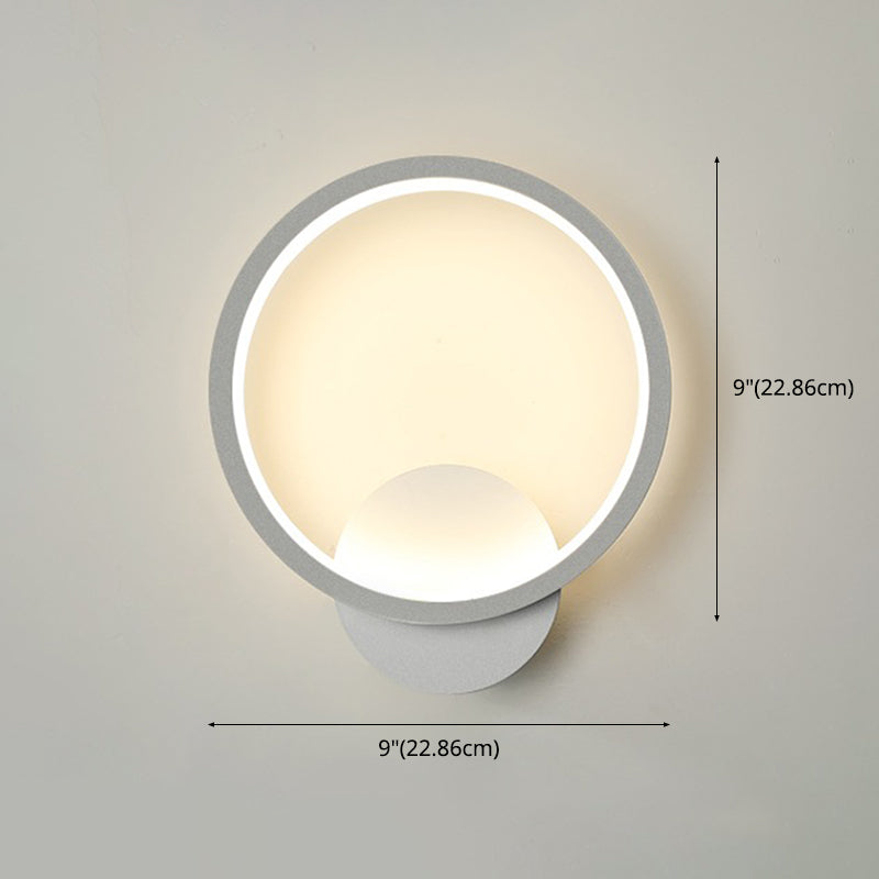 Modern Minimalist Style Linear Wall Sconce Lights Metal Wall Mounted Lamps