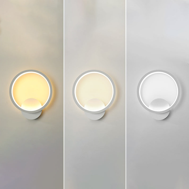 Modern Minimalist Style Linear Wall Sconce Lights Metal Wall Mounted Lamps