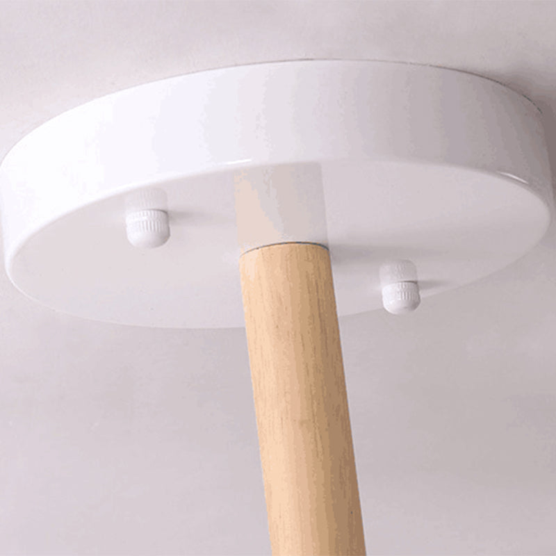 Gearceerde hangende kroonluchter simplistische metalen hanglampverlichting voor woonkamer