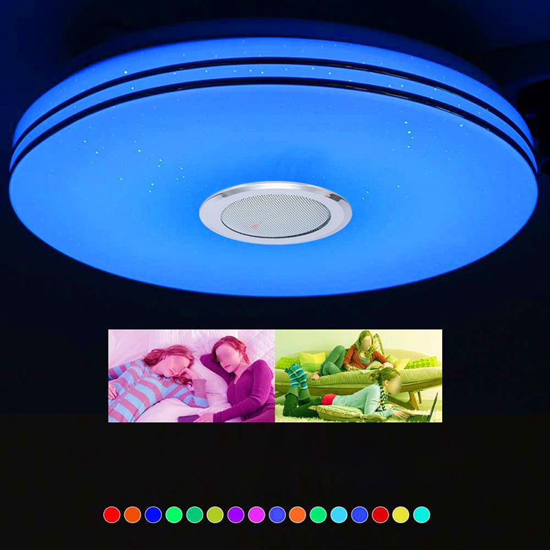 Modern Ceiling Light Fixture Wireless Mobile Phone Control LED Shop Hotel Indoor Light