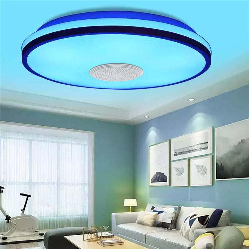 Modern Ceiling Light Fixture Wireless Mobile Phone Control LED Shop Hotel Indoor Light