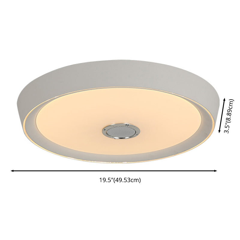 Flush Mount Ceiling Fixture LED Light Smart Mobile Phone Control Foyer Light Room Light