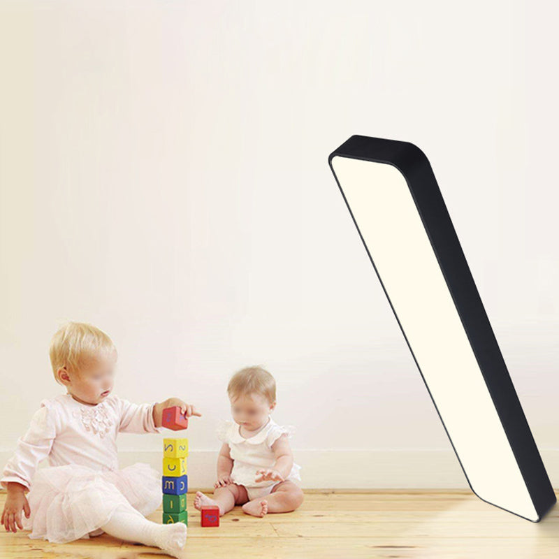 Luminaires encastrés de plafond rectangulaires en métal, luminaires modernes de bureau