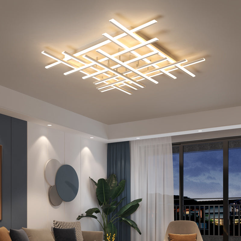 Sputnik LED Flush Mount Ceiling Light New Modern Acrylic Ceiling Mount Light Fixture