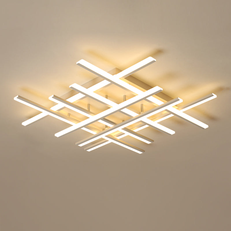 Sputnik LED Flush Mount Ceiling Light New Modern Acrylic Ceiling Mount Light Fixture