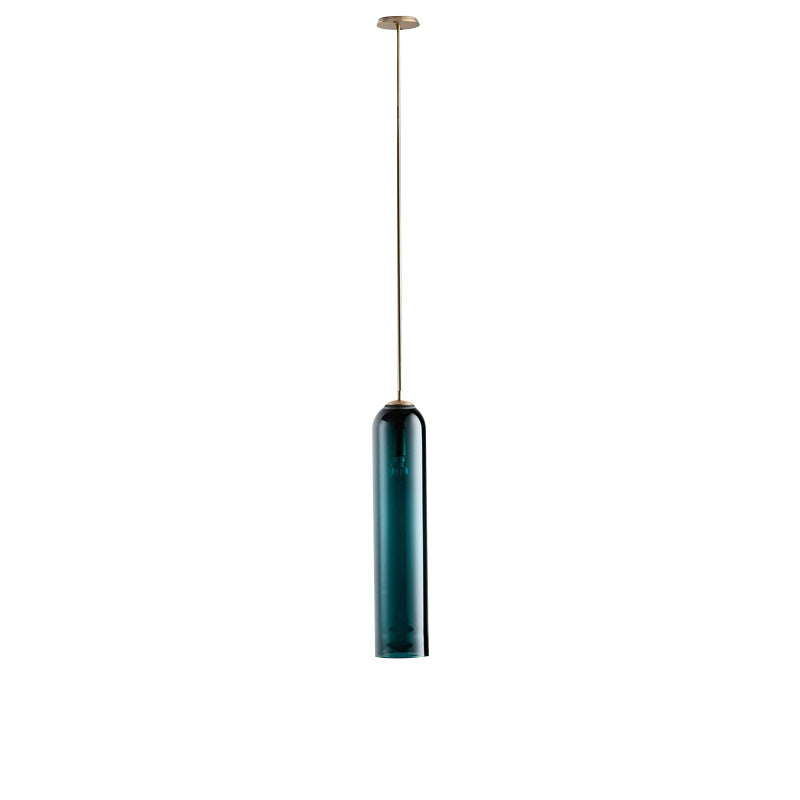 Répandiment de la lampe à pension de pendentif tubulaire minimaliste.