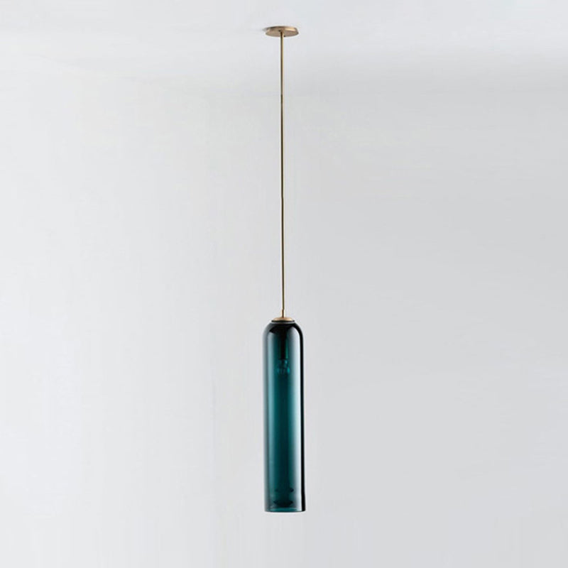 Répandiment de la lampe à pension de pendentif tubulaire minimaliste.