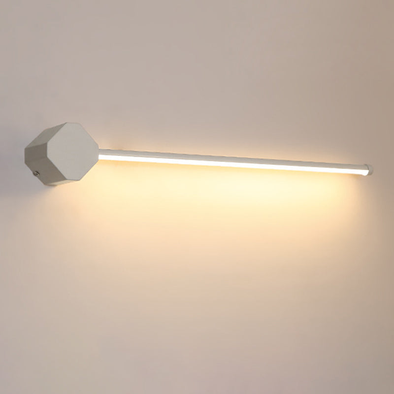Modern Minimalist Style Linear Vanity Sconce Lights Metal 1 Light Bar Light