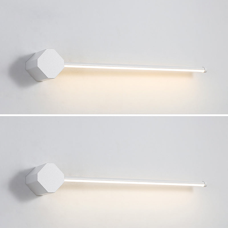 Modern Minimalist Style Linear Vanity Sconce Lights Metal 1 Light Bar Light