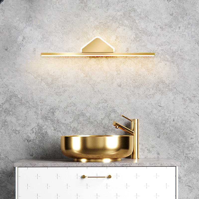 Moderne minimalistische stijl lineaire ijdelheid SCONCE Lights Metal Bar Light voor toilet