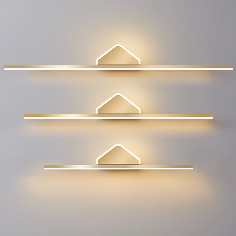 Moderne minimalistische stijl lineaire ijdelheid SCONCE Lights Metal Bar Light voor toilet