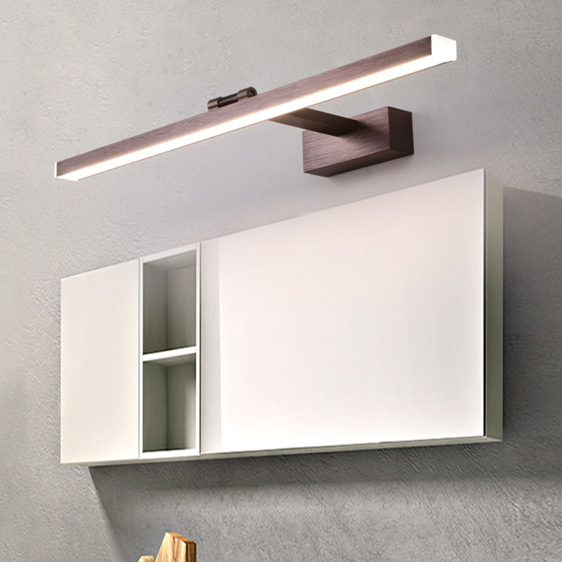 Modern Minimalist Style Linear Wall Mounted Vanity Lights Metal Vanity Lamp