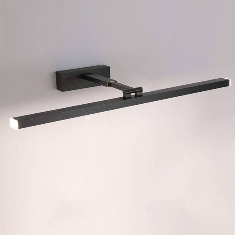 Modern Minimalist Style Linear Wall Mounted Vanity Lights Metal Vanity Lamp