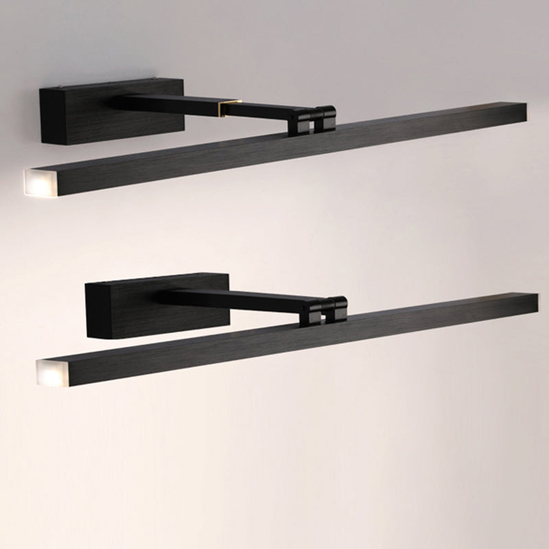 Modern Minimalist Style Linear Wall Mounted Vanity Lights Metal Vanity Lamp