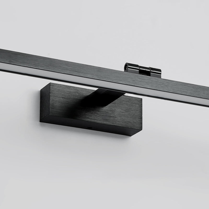 Modern Minimalist Style Linear Wall Mounted Vanity Lights Metal Vanity Sconce for Toilet