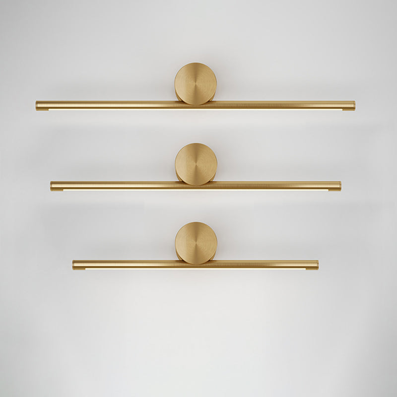 Modern Minimalist Style Linear Vanity Lighting Fixtures Metal Vanity Lights for Toilet