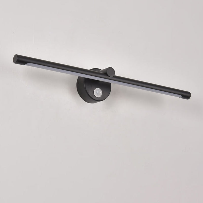 Modern Minimalist Style Linear Vanity Lighting Fixtures Metal Vanity Sconce for Toilet