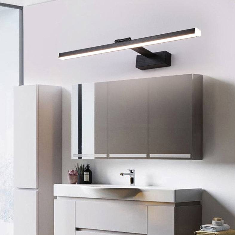 Modern Minimalist Style Linear Wall Mounted Vanity Lights Metal Vanity Lamp