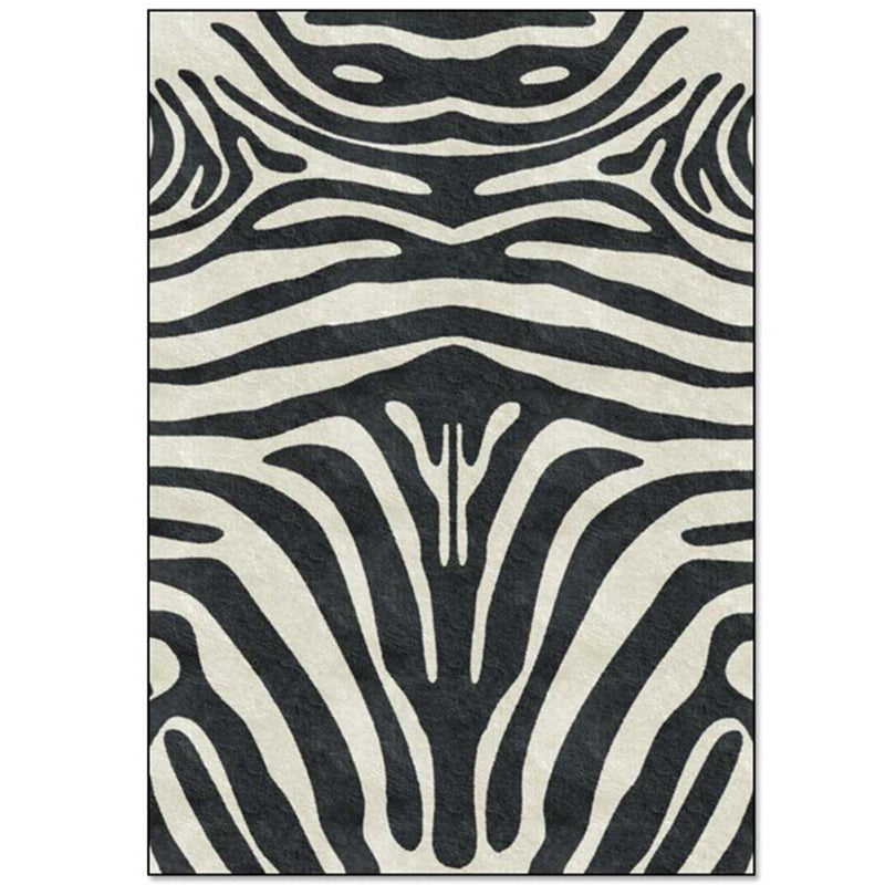 Color Mixed Home Decoration Carpet Bionic Animals Texture Printed Area Rug Polyester with Non-Slip Backing Rug