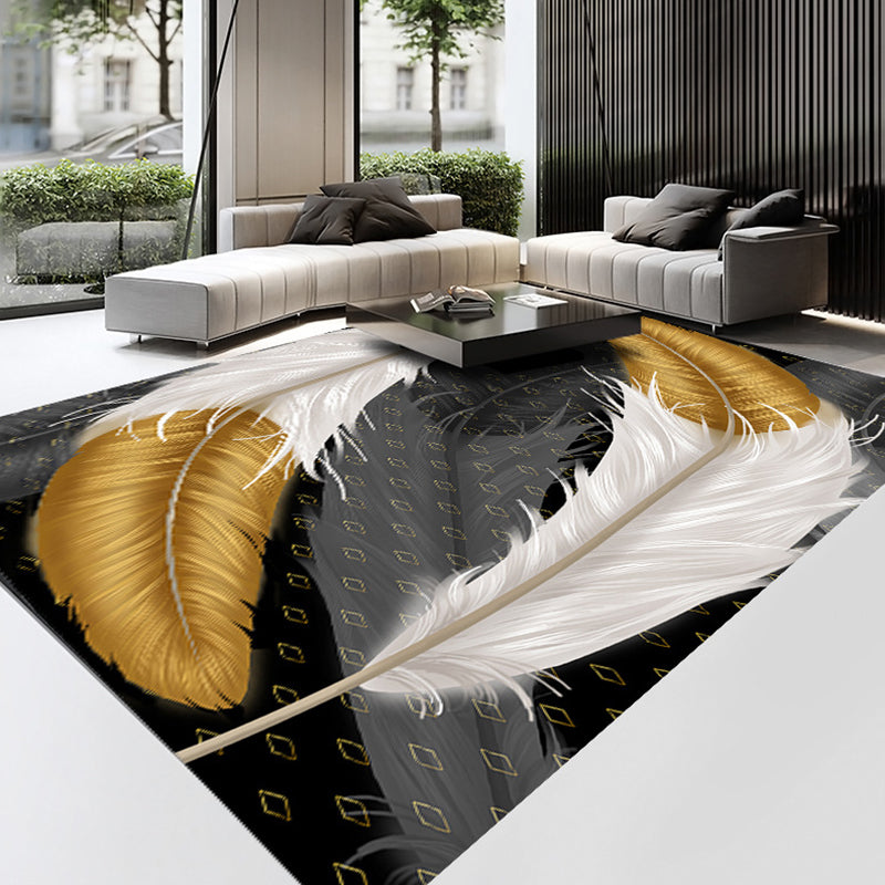 Wunderschöner Tiermusterbereich Teppich moderner stilvoller Polyester-Innenteppich Anti-Rutsch-Rutschenteppich für die Heimdekoration