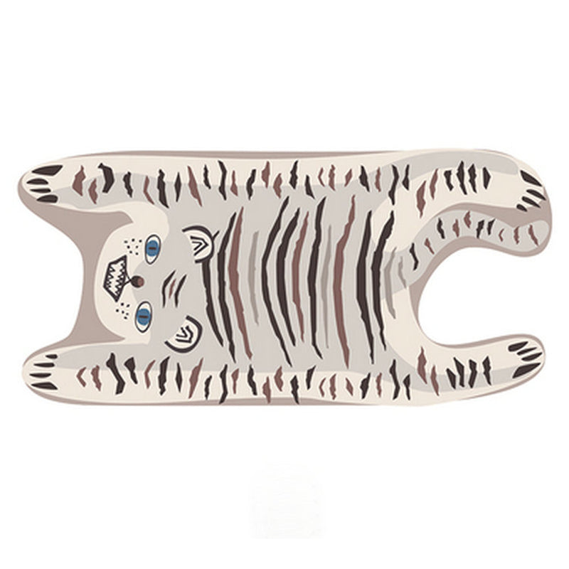 Lovely Animal Design Rug Creative Modern Indoor Carpet Polyester Non-Slip Backing Rug for Home Decor