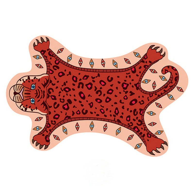 Lovely Animal Design Rug Creative Modern Indoor Carpet Polyester Non-Slip Backing Rug for Home Decor