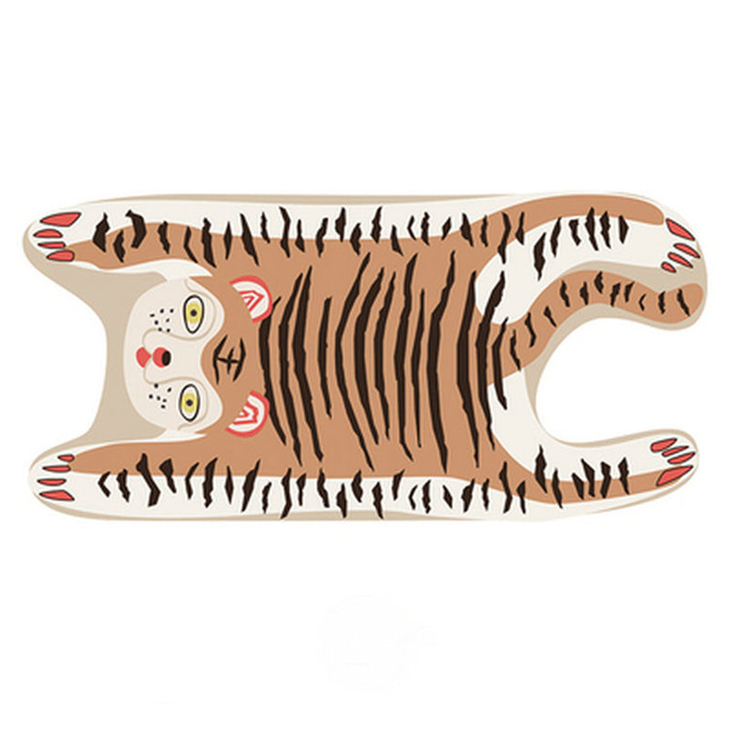 Lovely Animal Design Rug Creative Modern Indoor Carpet Polyester Non-Slip Backing Rug for Home Decor