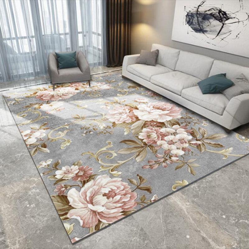 Simplicity Modern Indoor Rug Individuality Pattern Area Carpet Rectangle Friendly Washable Rug for Home Decoration