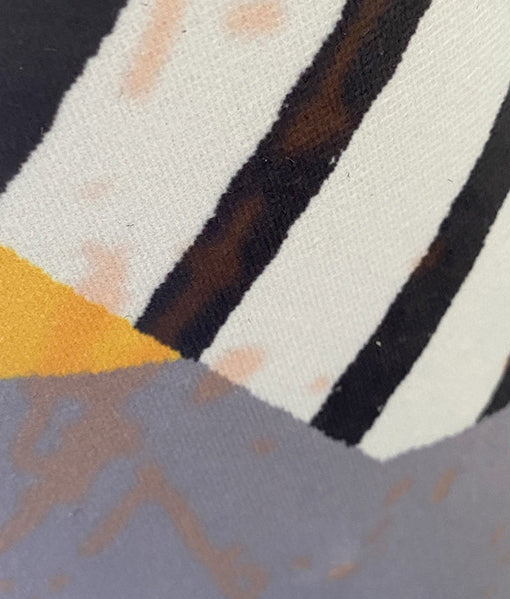 Multi-Color Nordic Area Rug Casual Animal and Plant Pattern Carpet Friendly Washable Rug for Bedroom