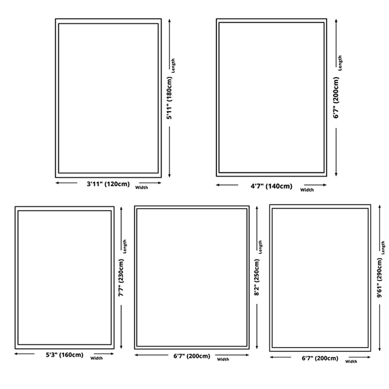 Spezialer Florentiner-Fliesenteppich mehrfarbiger Polyester Teppich Anti-Rutsch-Rückschlagteppich für Wohnzimmer
