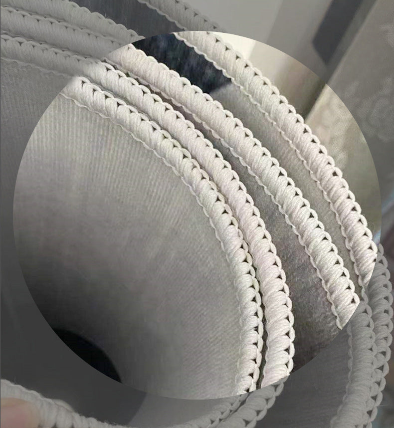 Funky Watercolor Area Rug Individuality Modern Living Room Rug Polyester Non-Slip Backing Indoor Carpet