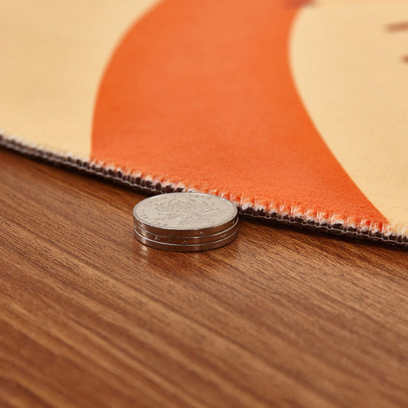 Modern Living Room Rug Geometric Carpet Polyester Non-Slip Backing Area Rug