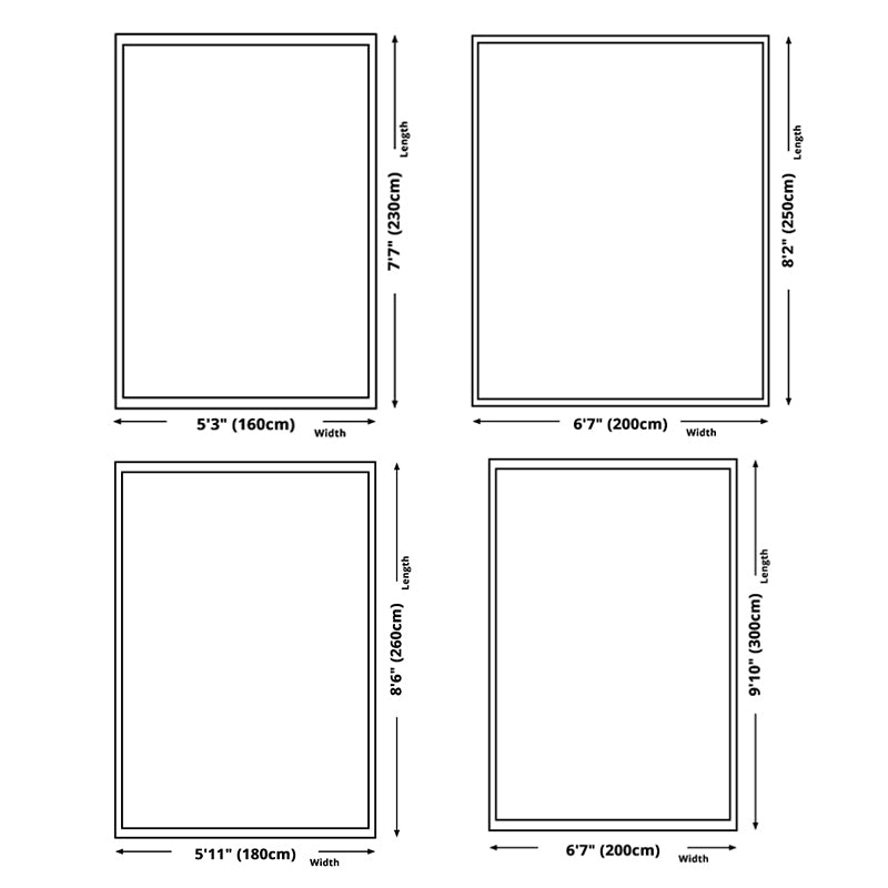 Solid Color Floral Printed Rug Polyester Antique Carpet Stain Resistant Rug for Living Room