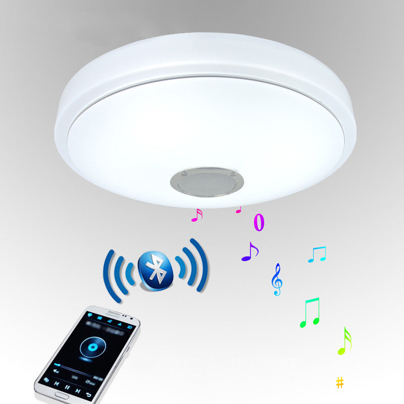 Flush Mount Ceiling Light Smart Bluetooth Music Ceiling Light Bedroom Light