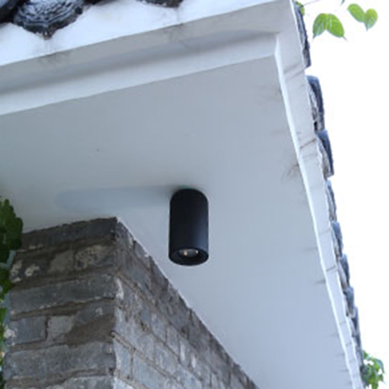 Aluminum Elongated Dome Ceiling Lamp Nordic LED Flush Mount Lighting for Hallway