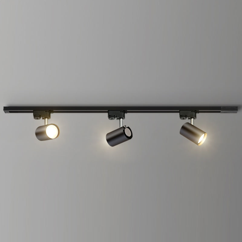 Nieuwe moderne lineaire track verlichting metalen plafond licht armatuur met 3 Spotlights