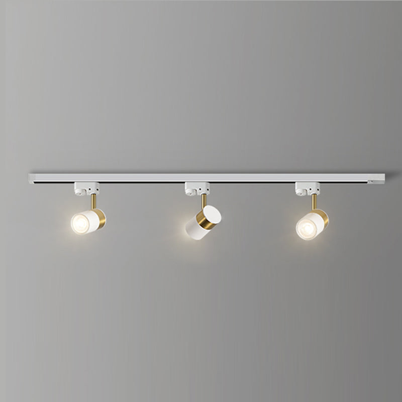 Nieuwe moderne lineaire track verlichting metalen plafond licht armatuur met 3 Spotlights