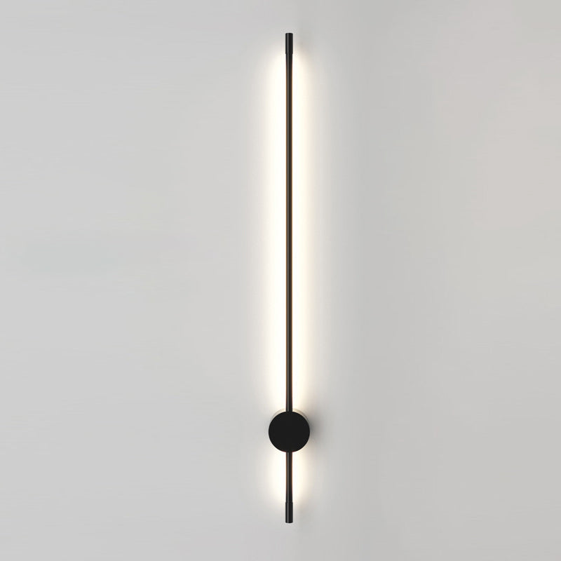 Modern Minimalist Style Linear Wall Mounted Lights Metal Wall Sconces for Living Room