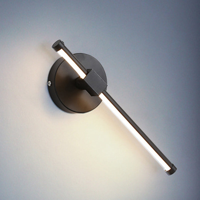 Modern Minimalist Style Linear Wall Mounted Lights Metal Wall Lamps for Living Room