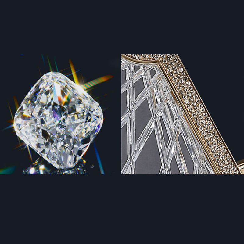 Eenvoud Led Down Lighting Hanging hanglagersring Hanglamp met faux kristalschaduw