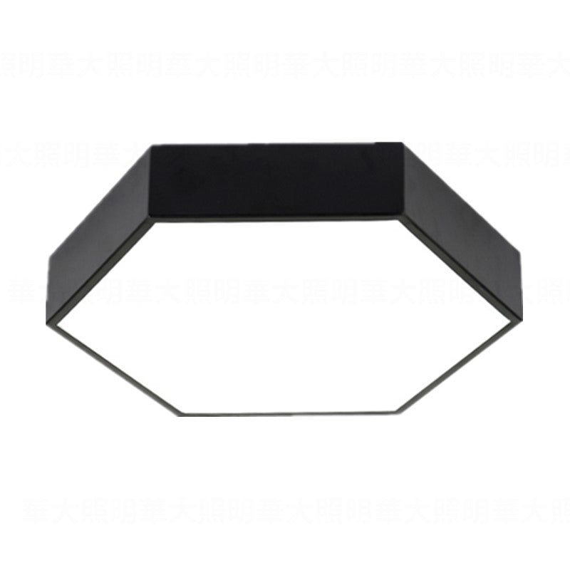 Geometric 1-Light LED Flush Light New Modern Iron Flush Mount Ceiling Light Fixtures