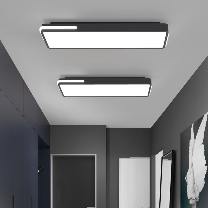 Soporte de montaje de iluminación de techo de soporte de montaje de descarga de luz de montaje en el techo de metal rectangular