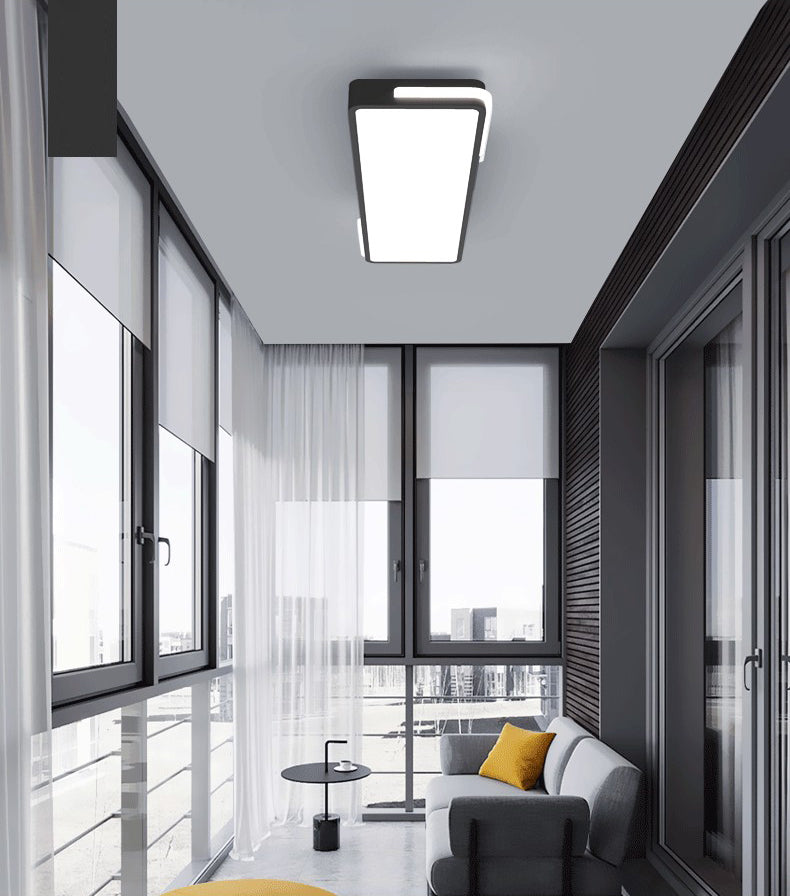 Soporte de montaje de iluminación de techo de soporte de montaje de descarga de luz de montaje en el techo de metal rectangular