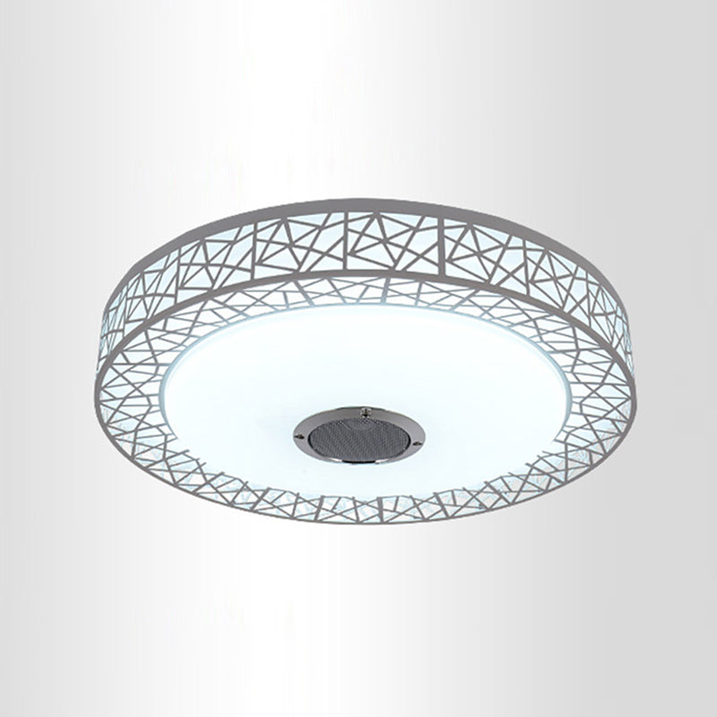 Flush Mount Ceiling Fixture LED Light Smart Mobile Phone Control Foyer Light Room Light