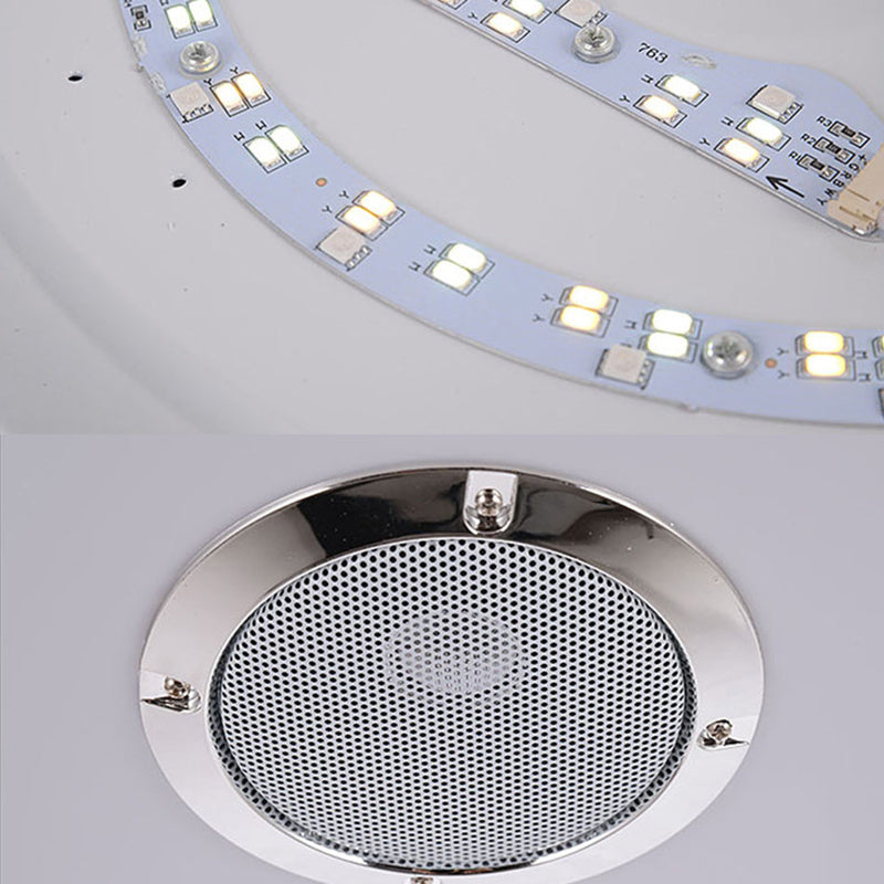 Flush Mount Ceiling Fixture LED Light Smart Mobile Phone Control Foyer Light Room Light