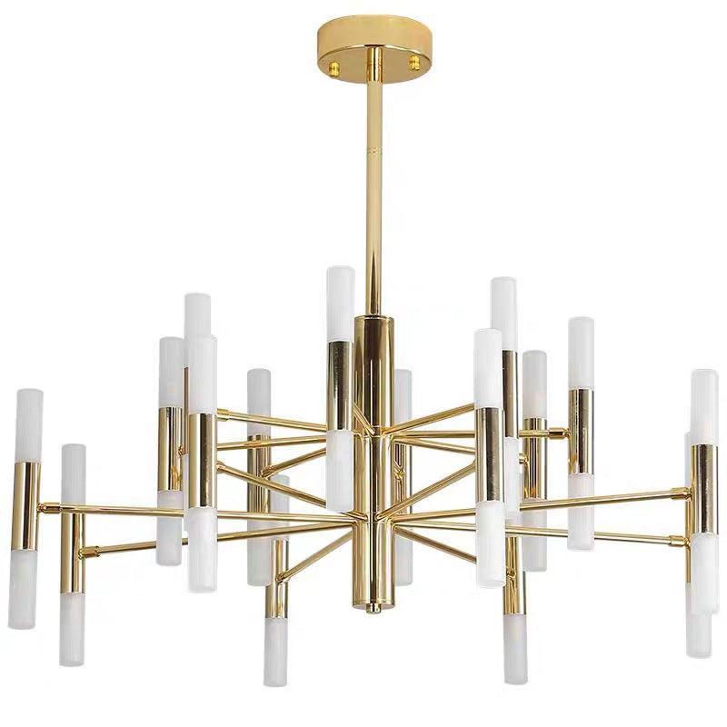 Acryl cilindrische hanger kroonluchter modern-stijl hangende kroonluchter voor woonkamer