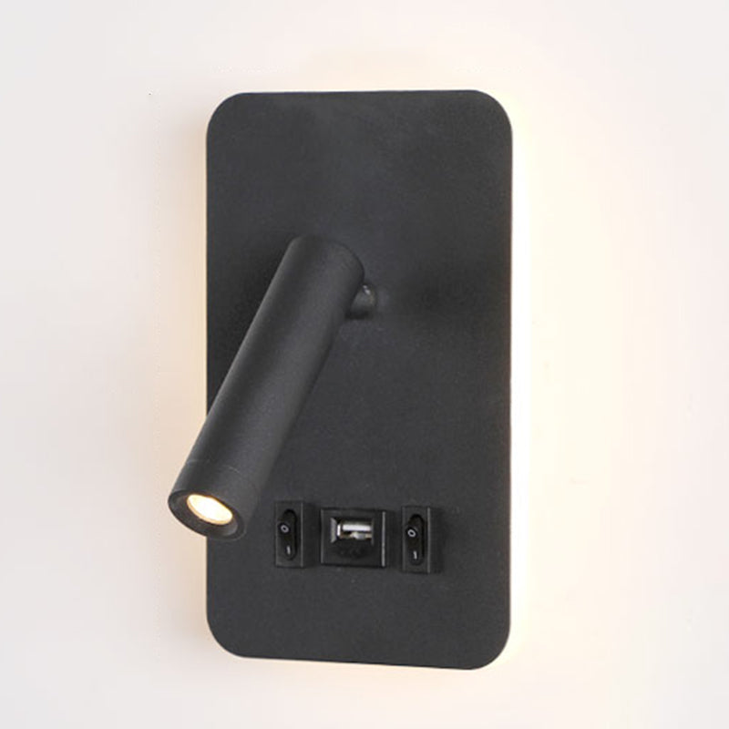 Modern Minimalist Style Wall Mount Light Metal 2 Lights Wall Sconces