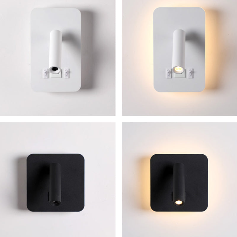 Modern Minimalist Style Wall Mount Light Metal 2 Lights Wall Sconces